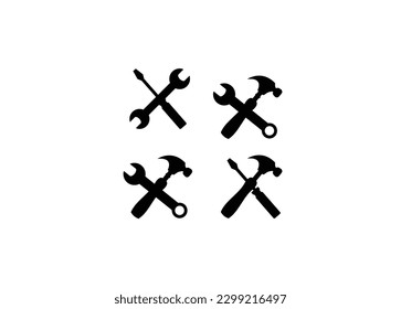 Outline web icons set - building, construction and home repair tools. Construction Icons Set on White Background. Vector illustration. Architecture Icons Set.  
