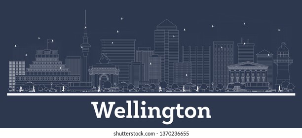 205 Wellington skyline vector Images, Stock Photos & Vectors | Shutterstock