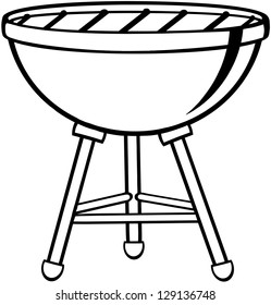 Outlined Barbecue