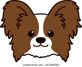 パピヨン 犬 のイラスト素材 画像 ベクター画像 Shutterstock