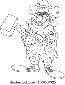Featured image of post Gangster Scary Clown Coloring Pages Search images from huge database containing over 620 000 coloring pages