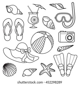 Outlined icons rest on the sea
