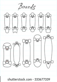 Outlined Skateboards