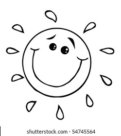 Sun Smiley Face Images Stock Photos Vectors Shutterstock