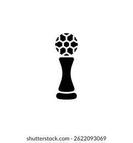 Outlined trophy icon for achievement, sports victory, competition, award events, and winner badges.