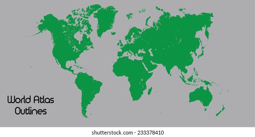 Outlines of World Atlas