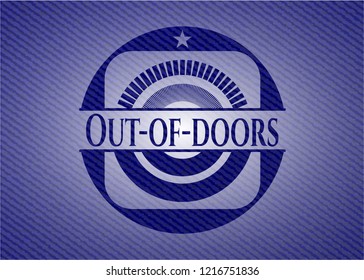 Out-of-doors jean background
