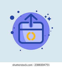 Output flat illustration. Quit signs vector illustration.