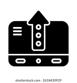 Output Icon Element For Design