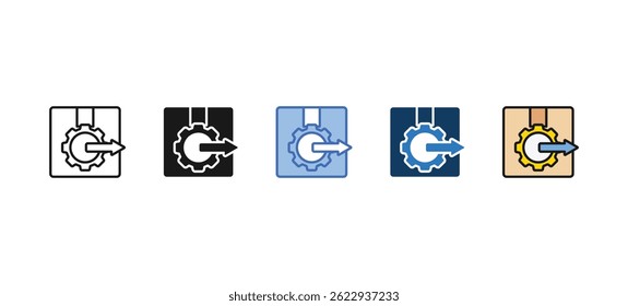 Output  icon sets collection multi style
