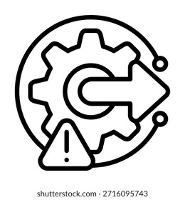 Elemento De Ícone De Saídas Para Design