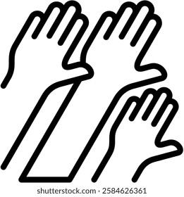Outreach Icon Element For Design