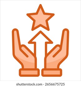 Outreach Icon Element For Design