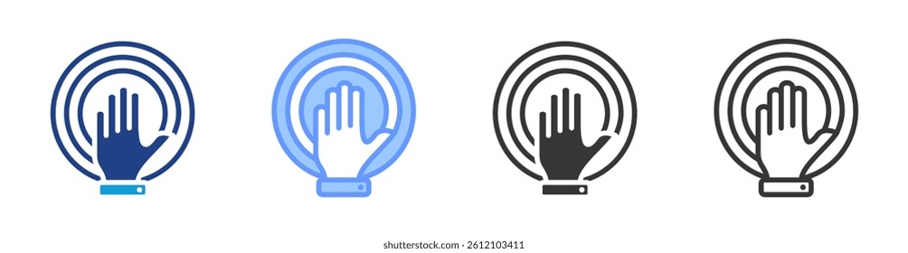 Outreach icon set multiple style collection