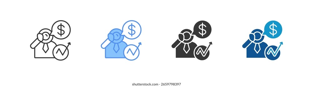 Coleção de conjuntos de Ícones Multiestilo do Outreach