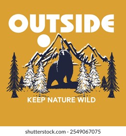 Outside Keep Nature Wild Bears