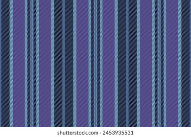Outside vertical stripe pattern, curtain background vector texture. Hispanic fabric lines textile seamless in blue and violet colors.