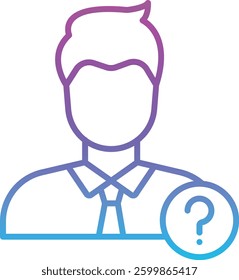 Outsider vector icon. Can be used for printing, mobile and web applications.