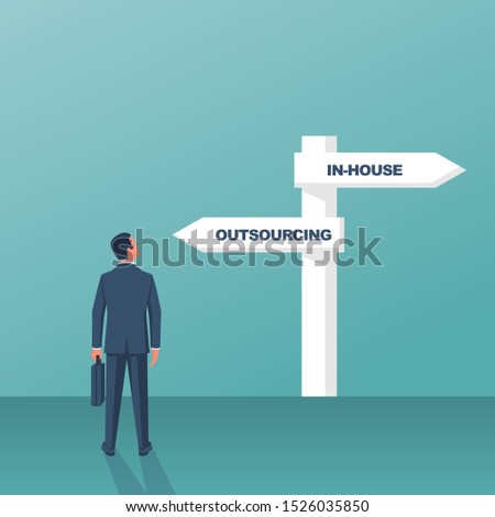 Similar – Image, Stock Photo Outsourced Signs Road sign