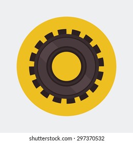 Outsourcing digital design, vector illustration eps 10