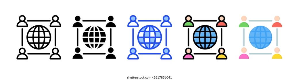 Outsourcing Icon Collection With Multiple Styles