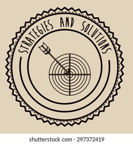 Outsourcing icons digital design, vector illustration eps 10