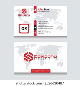 outstanding modern professional creative business card 