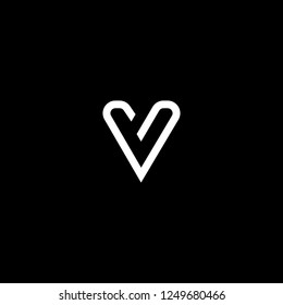 3,677 V Heart Logo Stock Vectors, Images & Vector Art | Shutterstock