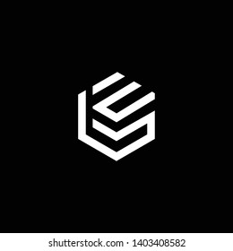 Outstanding professional elegant trendy awesome artistic black and white color BE EB initial based Alphabet icon logo.