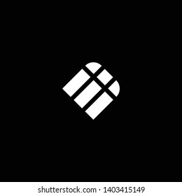 Outstanding professional elegant trendy awesome artistic black and white color MI IM initial based Alphabet icon logo.