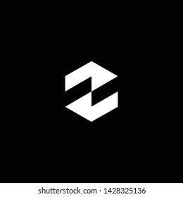 Outstanding professional elegant trendy awesome artistic black and white color N SS NS SN initial based Alphabet icon logo.