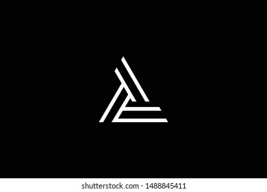 Outstanding professional elegant trendy awesome artistic black and white color ZT TZ initial based Alphabet icon logo.