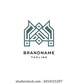 Outstanding professional elegant trendy awesome artistic color W. Initial based Alphabet icon logo.