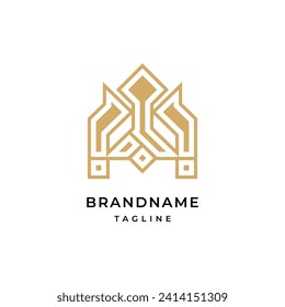 Outstanding professional elegant trendy awesome artistic color W. Initial based Alphabet icon logo.