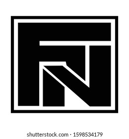 Outstanding professional Initial FN logo design template for for your business, application or corporate identity                 