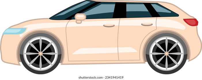 Outstanding SUV vector graphic. Perfect for creative projects, marketing campaigns, and presentations. Modern, intricate, and fully customizable.