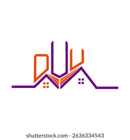 OUU Real State logo design, OUU simple and modern logo. OUU luxurious alphabet design  