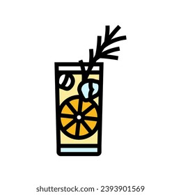 ouzo drink greek cuisine color icon vector. ouzo drink greek cuisine sign. isolated symbol illustration