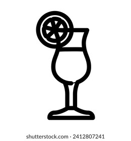 ouzo drink greek cuisine line icon vector. ouzo drink greek cuisine sign. isolated contour symbol black illustration