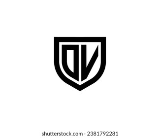 OV logo design vector template
