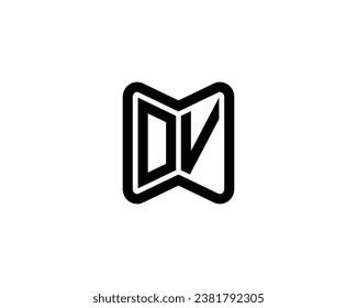 OV-Logo-Design, Vektorgrafik-Vorlage