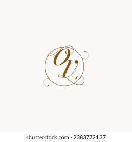 Símbolo de logotipo de boda exclusivo de tu matrimonio y puedes usarlo en tu apartamento de boda