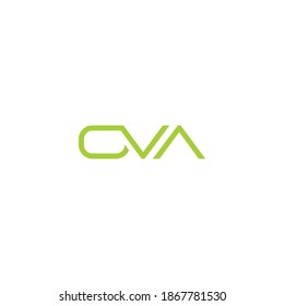 OVA Logo Simple and Clean Design