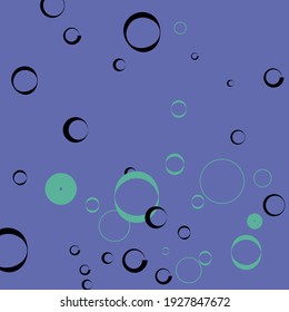 Oval Bagel Classical Violet Modern Style Simple Art. Light Donut Black Green Elegant Circles Modern Design. Purple Curves Water Retro Design Pic. Bubbles Round Calm Minimal Ornamental Fabrics.