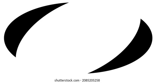 Oval, ellipse empty, blank circular banner shape. Oval, ellipse frame, border
