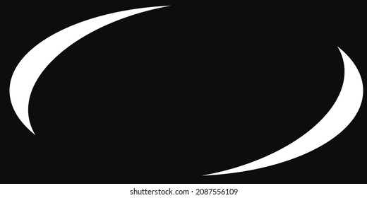 Oval, ellipse empty, blank circular banner shape. Oval, ellipse frame, border