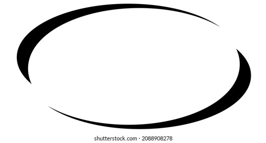 Oval, ellipse empty, blank circular banner shape. Oval, ellipse frame, border