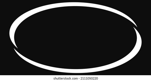 Oval, ellipse empty, blank circular banner shape. Oval, ellipse frame, border