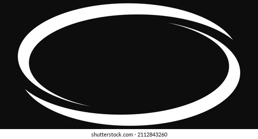 Oval, ellipse empty, blank circular banner shape. Oval, ellipse frame, border