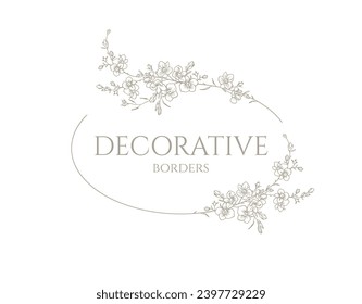 Flor ópera. Flores silvestres dibujadas a mano. Elemento gráfico para invitaciones de boda, signo de negocio.